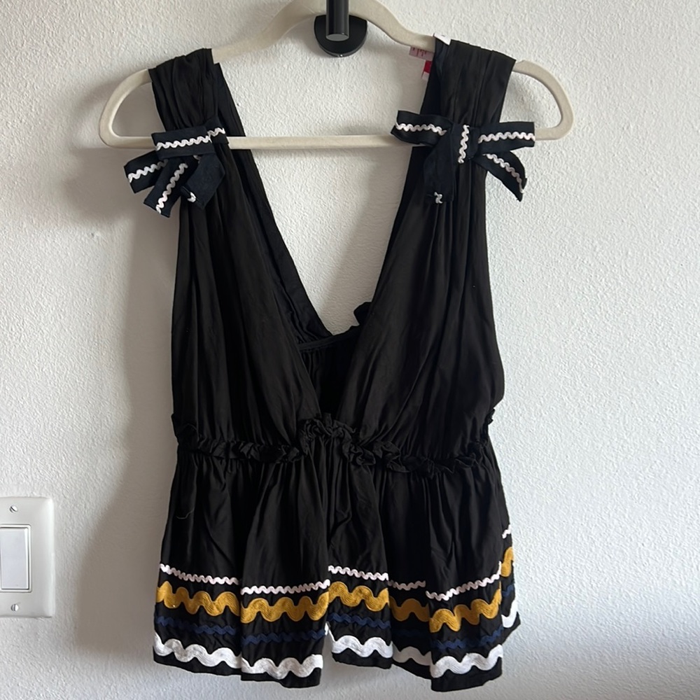 Peplum Black shirt